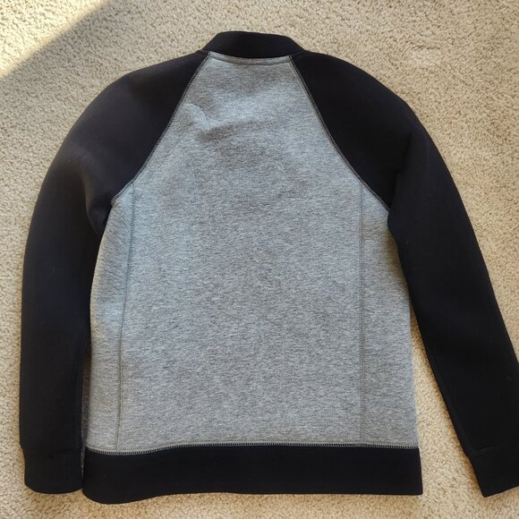 NWOT J. Crew Cotton bomber jacket with tiny hole - Picture 2 of 12